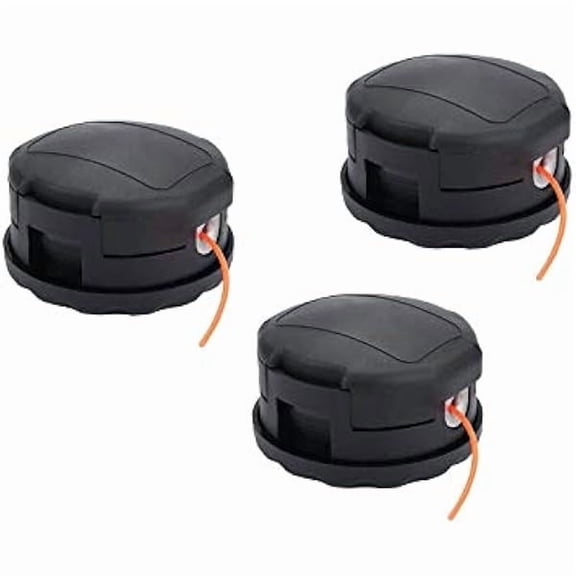 Autoparts 3 Pack String Trimmer Head Replacement for Echo PAS-225 GT-2200 SRM-225 SRM-280 SRM-2620T SRM-2320T Brushcutter Speed-Feed 400
