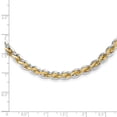 thumbnail image 4 of 14k Two Tone Gold Fancy Link 18-Inche Necklace, 4 of 5