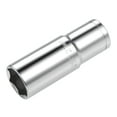 thumbnail image 1 of Unique Bargains 1/2-Inch Drive 6 Point Deep Socket 21mm Metric, Cr-V Steel, 1 of 3