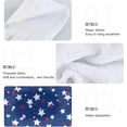 thumbnail image 5 of SKYSONIC Hanging Kitchen Towel 12 x 17 Inch Patriotic Stars Towel Set 2 Pieces of Dry Towels for Kitchen, Bathroom, Laundry Room Table, 5 of 7