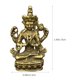 thumbnail image 2 of Exquisito adorno budista Avalokitesvara, estatua de Buda Avalokitesvara, adorno, 2 of 7