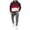 O9-Wine, variant on Havenx Track Suits for Men Fleece Long Sleeve Hoodie and Sweatpants Set Casaul Sport 2025 Fall Winter Casual Solid Color Sweat Suit with Pocket Hooded Sportswear,Black M