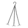 thumbnail image 5 of MAGIDEAL 3 s Flower Pot Chain Bird Cage Hanger Hanging Chains with Hooks Plant Hanger Black B, 5 of 8
