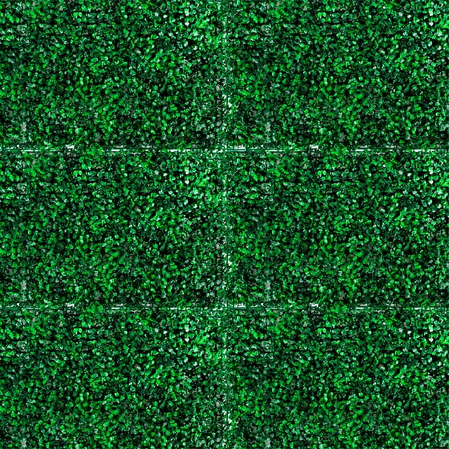 Follaje Artificial Onof Muro Verde Sintetico 40 Piezas 60x40 cm