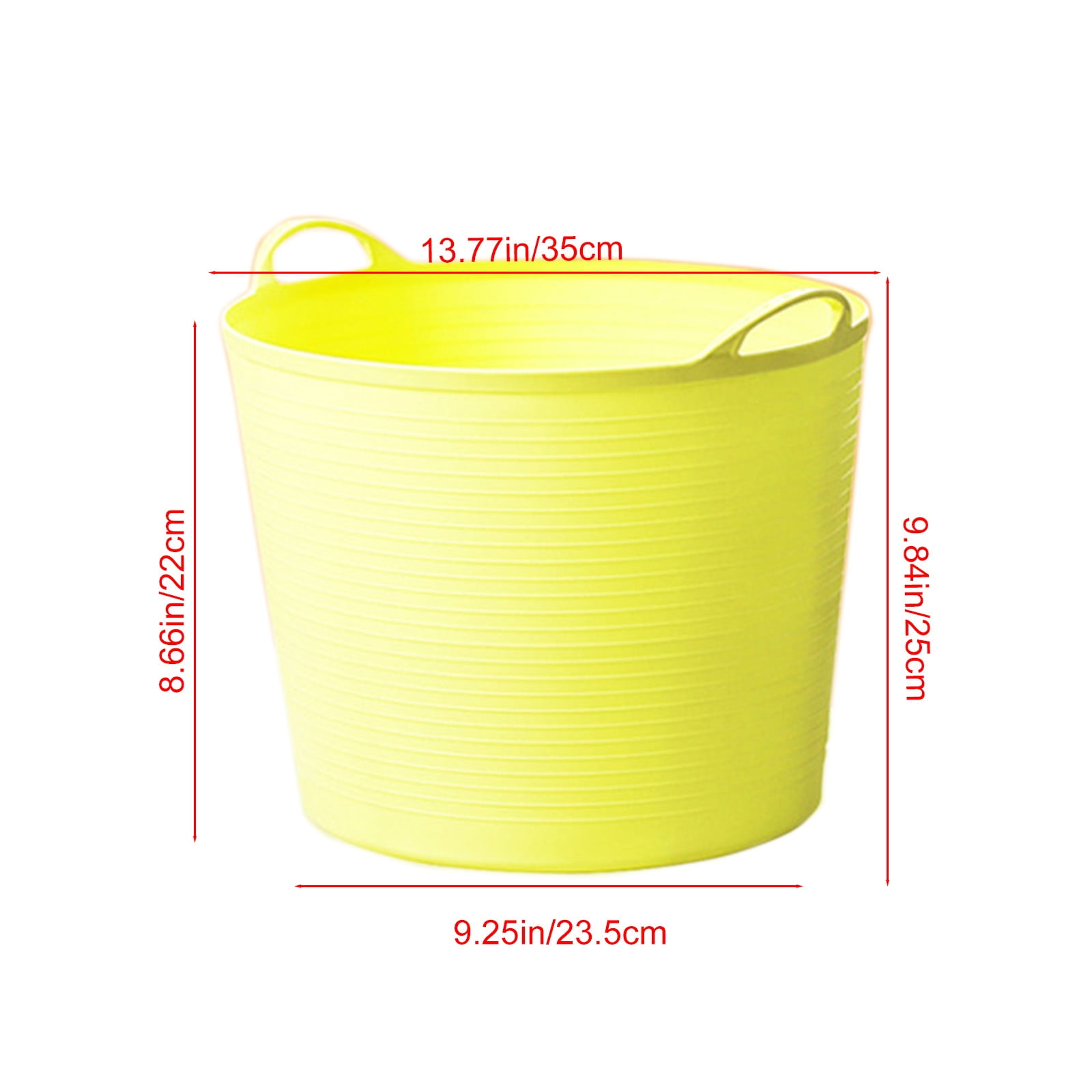 Portable Laundry Basket With Handles Foldable Storage Baskets For Dirty Clothes And Toys Multipurpose Organizer Bucket For Kids Room And Travel Toy Basket