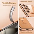 thumbnail image 6 of JETech Electroplated Case for Samsung Galaxy S24 Ultra 6.8-Inch, Camera Lens Full Protection, Compatible with MagSafe Wireless Charging, Shockproof Soft TPU Phone Cover (Titanium Orange), 6 of 7