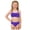 Dark Purple, variant on mgoYE Girl Swimsuits Size 7-8 Girl's 2 Piece Swimsuit Solid Spaghetti Strap Bikini Sets Beach Bathing Suit Swimwear for Teen Kids(Purple,5-6 Years)