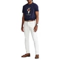 thumbnail image 3 of Polo Ralph Lauren Mens Medium Fit Interlock Polo Shirt (XX-Large, White (Sig Pony)), 3 of 8
