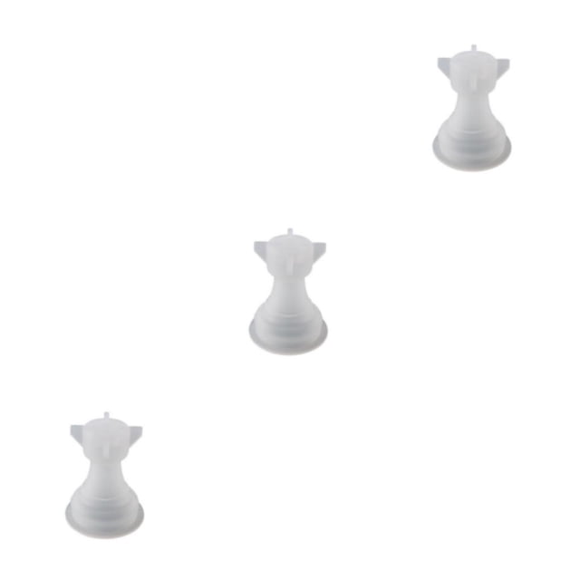 Toystoory Molde de ajedrez de repuesto, resistente al calor, estilo Simple, resina, ajedrez internacional, artesanía, herramienta de moldeo Type3 NO3