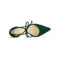 thumbnail image 4 of BLISSFUL STEP Women's High Block Heels Pointed Toe Ankle Strap Dress Shoes​ Green 8.5, 4 of 7