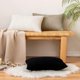 thumbnail image 4 of Fundas de almohada decorativas de pana granulada, fundas de cojín oblongas suaves y sólidas para sofá, dormitorio, 12 x 20 pulgadas, 4 of 4