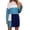 Blue, variant on Sngxgn Womens Knit Dress Square Neck Long Sleeve Knee Length Dresses(Black,S)