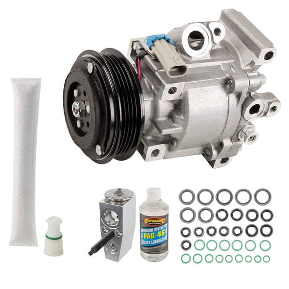 For Chevy Spark 2013 2014 AC Compressor w/ A/C Repair Kit - BuyAutoParts