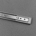 thumbnail image 2 of WRISTBIQUE Desk Slide Rail Steel Silver 2 Pcs for Cabinet and Desk, 2 of 8
