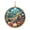 Blue D, variant on Yaayu Ocean Pearl Diamond Art Kits for Adults, Sea Turtle Shell Coral Hanging Ornament, 3D Pearl Beads with Rhinestones and Gold Cord, 1 Pc 7.9 In Wall Decor, Blue