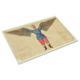 thumbnail image 3 of Print: Humorous Portrayal Of A Man Who Flies With Wings Attached To His, 3 of 4