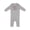 AC-Heather Grey, variant on Oma and Opa Love Me Baby Romper Coveralls