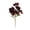Black, variant on Gumesh White Artificial Flower Bouquet, 12.2in Fake Floral Stems for Wedding & Home Decor
