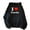 BLACK, variant on Soffe Girl's Dri Reversible Cheer Sports Bra - 1220G