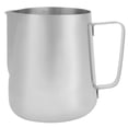 thumbnail image 2 of Fabricación de arte del café, jarra de leche de acero inoxidable, taza para espumar leche, jarra para espumar magistralmente creada, 2 of 8