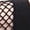 Black, variant on Women's Socks Fashion Glitter Solid Fishnet Transparent Elastic Ankle