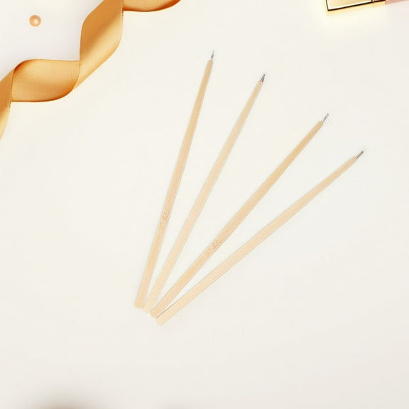 Masteelf 4 Pcs Bamboo Hand Hooks Crochet Needles For Hair Extensions Wig Making Tools Kit Set Of Ventilating Needles For Lace Wigs And Crafting