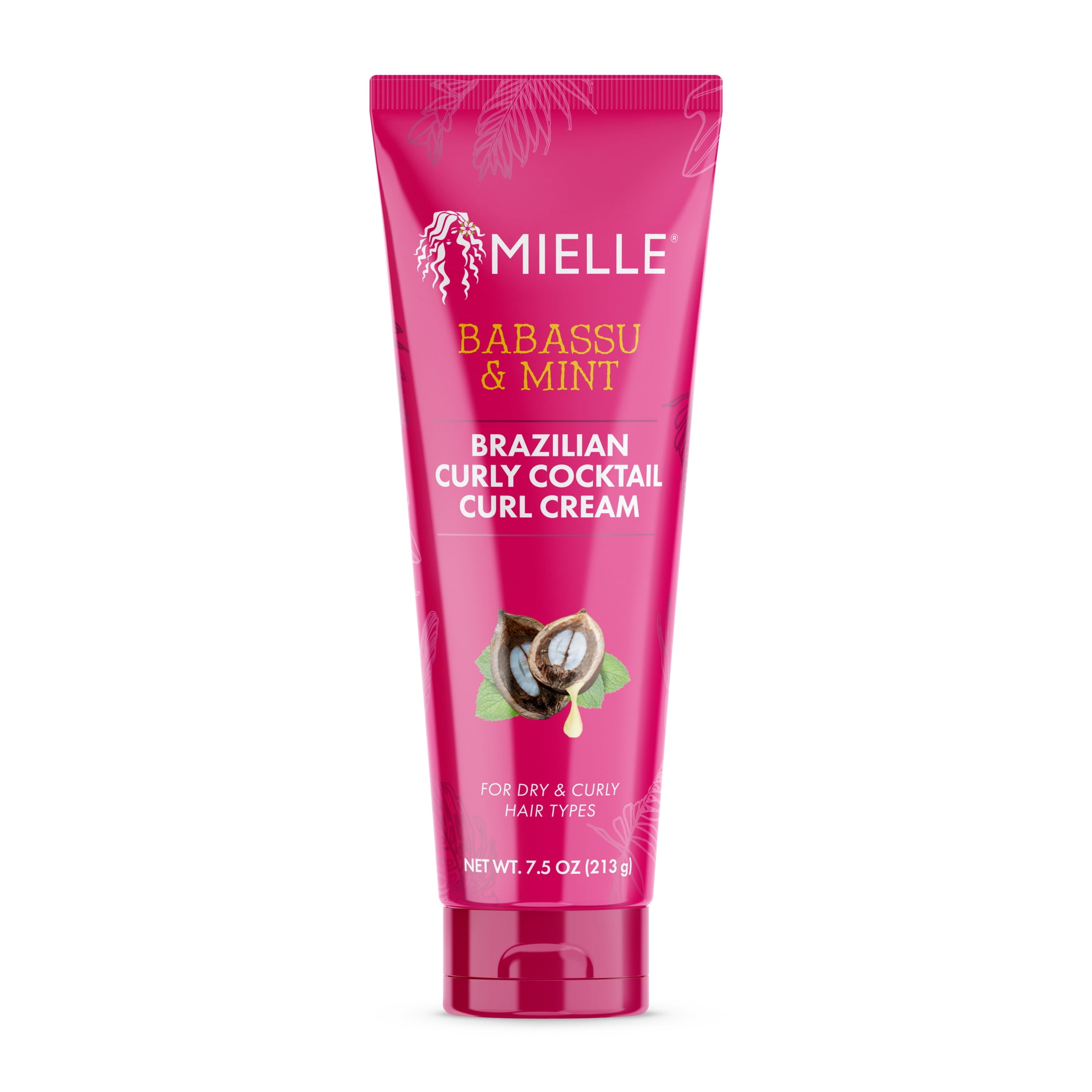 Mielle Babassu Brazilian Curly Cocktail Curl Cream - 7.5 oz