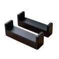 thumbnail image 1 of 1 par de mini soportes verticales para guitarra con clips. Accesorio práctico para instrumentos musicales. Fácil de . Soporte estable para, 1 of 7