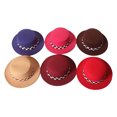 thumbnail image 4 of Txlixc Fedora para niños con correas a cuadros Txlixc  moda, 4 of 4