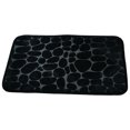 thumbnail image 1 of DQrwqpou Alfombra Baño Antideslizante 24 X 16 Pulgadas Suave para La Entrada La Puerta Del (negro), 1 of 6