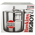 thumbnail image 3 of Hawkins E20 Bigboy Aluminium Pressure Cooker - 22 Litres, 3 of 3