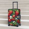 thumbnail image 2 of Lsque Strawberry2 Printed Luggage Cover, Travel Luggage Protector,Scratch and Dirt Resistant, Fits 18-32 Inch Luggage - Small, 2 of 9
