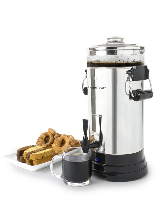 Coffee & Tea Urns in Coffee Shop