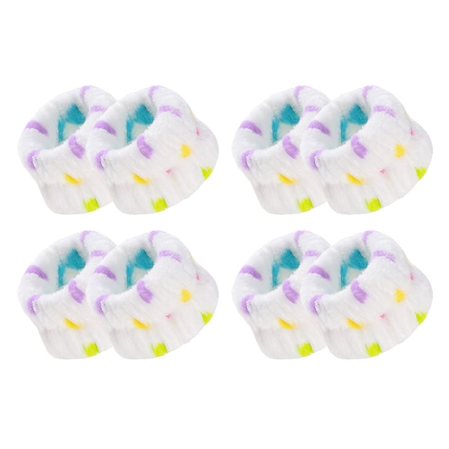Dinheiro 8 Uds. Muñequera de felpa, lavado de cara, venta al por mayor, toallita absorbente para niñas, protector de muñeca de franela para sudor