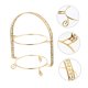 thumbnail image 5 of unbranded Exhibidor Para Postres De Hierro Dorado Con 2 Niveles Para Celebraciones Y Eventos, 5 of 8