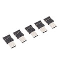 thumbnail image 3 of EIMELI5pcs Ultra Mini Type-C USB-C to USB 2.0 OTG Adapter for Cell Phone Tablet USB Cable Flash Disk, 3 of 5