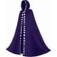 thumbnail image 2 of Trajes de Halloween para mujer, capa, disfraces de Halloween, abrigo de moda con capucha para mujer, abrigo cálido con cremallera completa, 2 of 5