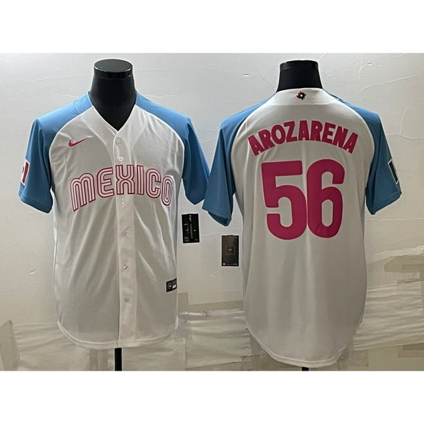 México 2023 Clásico Mundial De Béisbol 56#arozarena Jersey