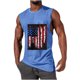thumbnail image 1 of Mens Summer Surf Beach Tank Top Large Size Casual Breathable Sleeveless Top Loose Print Tank Top Man Shirt L, 1 of 4