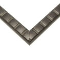 thumbnail image 2 of 9x23 Frame Black Brown Chestnut Mosaic Solid Wood Picture Frame | 1.125 Inch Moulding Width |, 2 of 8