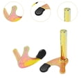 thumbnail image 6 of QccHieUs 2Pcs Motorcycle Stand Hooks for Paddock Lift Jack Stand Motorbike Accessory Iron C Round tube, 6 of 9
