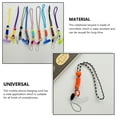 thumbnail image 3 of Mobile Phone Lanyard Adjustable Reusable Neck Hanging Rope Sporting Running with Hook Microfiber Safety Straps Accessory Picnic Running Type 2, 3 of 8