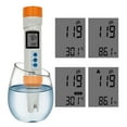 thumbnail image 6 of Digital PH-200 PH Meter COM-100  EC TDS Meter Temperature With Automatic Calibration Function PH Water Quality Pen Tester ,Reliable - WHITE_HM PH-200, 6 of 7