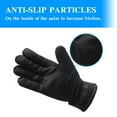 thumbnail image 2 of Waterproof Mens Ski Gloves Winter Warm Snowmobile Cold Weather Gloves, 2 of 4