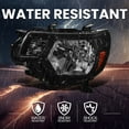 thumbnail image 6 of Spec-D Tuning Black Headlights Compatible with 2012-2015 Toyota Tacoma L+R Pair Head Light Lamp Assembly, 6 of 6