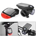 thumbnail image 1 of Juego de luces para bicicleta, recargables por USB, faros delanteros solares/led y parte trasera trasera ShuxiuWang 8390611620622, 1 of 1