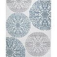 thumbnail image 3 of Concord Global Trading Concord Global Madison Scrolls Area Rug Ivory 5'3"x 7'3" 5' x 8', 3 of 5