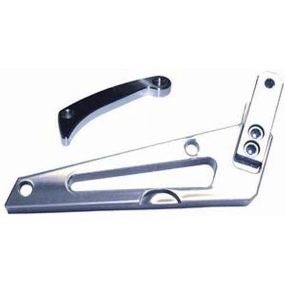 CHROME ALUMINUM BBC ALTERNATOR BRACKET SHORT WATER PUMP KT