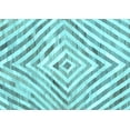 thumbnail image 1 of Ahgly Company Indoor Rectangle Southwestern Light Blue Country Area Rugs, 2' x 4', 1 of 4