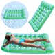 thumbnail image 2 of Cama Flotante Inflable Colchón Aire Plegable para Fiesta en La Piscina (verde), 2 of 9